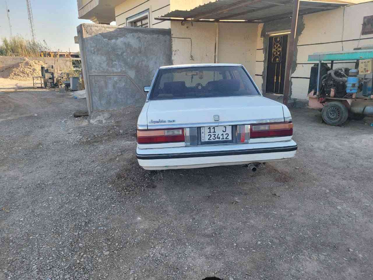 السلام عليكوم سوبر مديل 86رقم نكليزي بسمي شرط التحويل محرك وتبريد وكير كفالة صدر نص عمر كهربائيات كلها شغالة سياره حلوه نصبتها تفاصل ماعرف مصبوغه عام حزام ماعرف بيها  بس لعرف بيها بدون معجون العنون قرب بسماية سعر 55 وبيها مجال *********** بي واتساب
