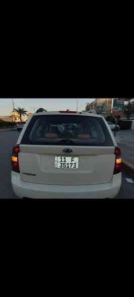 من رخصه ادمن
كيا كارنز 
مديل 2009
7 راكب
خليجي 
حجم مكينه 2000
4 سلندر 
رقم بغداد 
دولي بأسمي 
شرط تحويل 
سياره بيها صبغ اقل حزام ابيع حزام بدون دواخل 
شواصي تكم قماره مكفوله 
مكينه جيد جدا 
كير جيد جدا 
تدفئه تبريد شغال
مشط جديد

رقم دولي وهزه جديده 

سعر بيع 98 وبيها مجال حك جيه 

للاستفسار اتصال ع رقم هاتف 
***********
