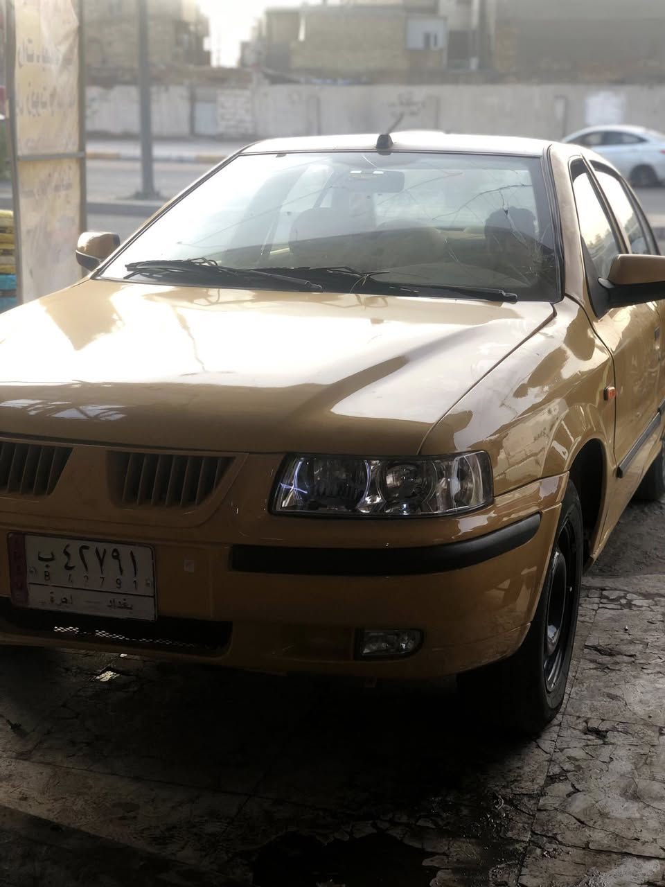 سلام عليكم سمند للبيع مديل ١٢ ناطق رقم بغداد تحويل ثاني يوم سيارة بيه صبغ الجاملغ والبنيد فقط الباقي بلاد شراي تصل وتدلل رقمي ***********
