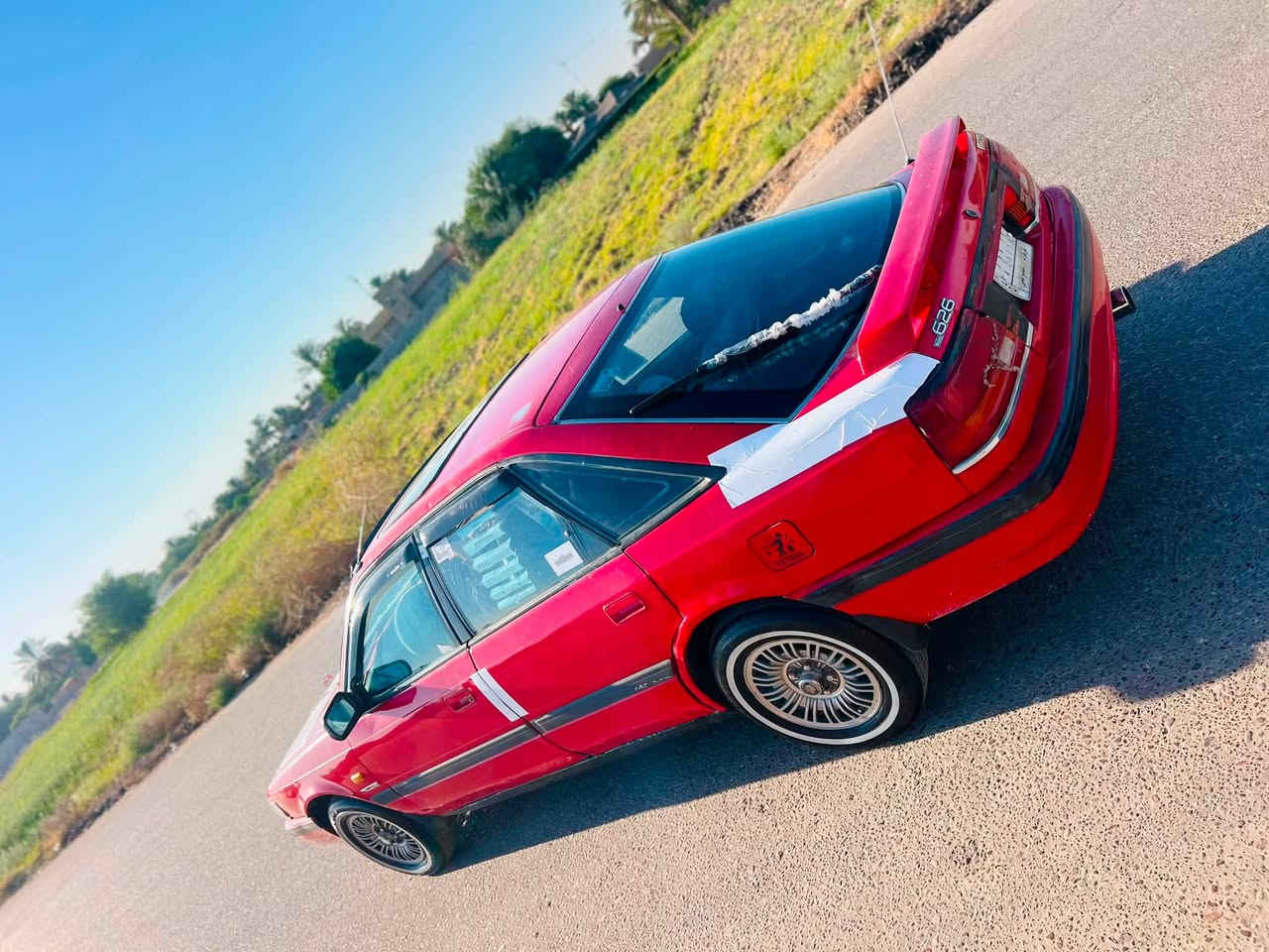 مازده. للبيع 626   بسعر مناسب
كير عادي بلادي  موديل1991
٤جام كهرباء  سلايت باور ستيرن
محرك. /وكير / وصدر /   كهربايات /. كله شرط 
باتري جديد. 
ويل كب
سياره جاهزه من كلشي 
رقم   كركوك الماني
سنويه لل 27
مكان السياره تكريت
مشروع وطني 
السعر 31
وبيها مجال رقم التلفون ***********
