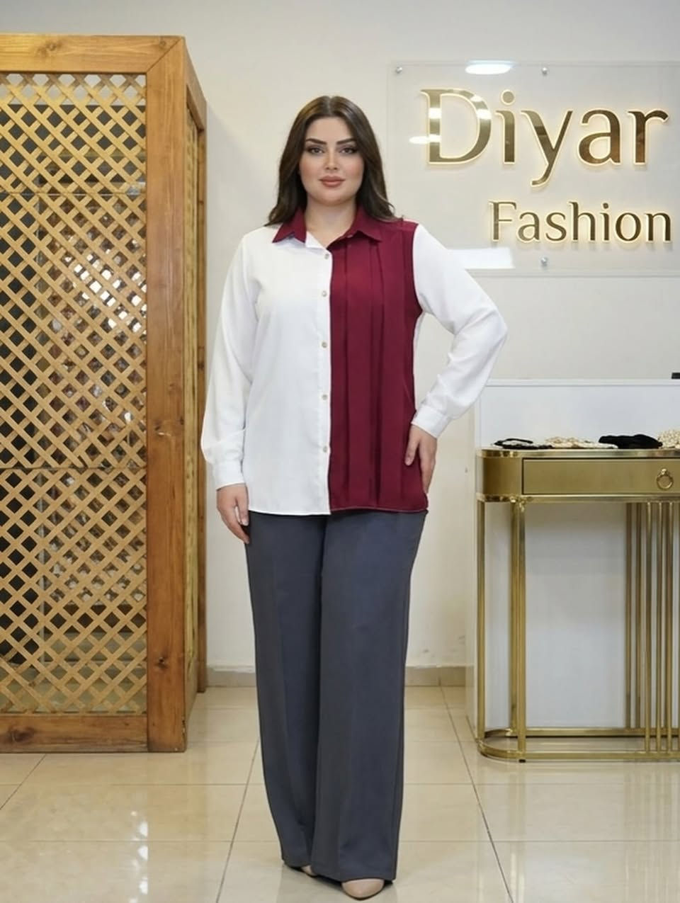 ازياء ديار للألبسة النسائيه
العنوان:خانقين مول مقابيل قصابة عبودالقديم🚕. يوجد لدينا  خدمه توصيل. 🚖‏‌‎ .  للطلب والاستفسار. ❇️ (🟣ڤايبر،🔵تيليجرام ،🟢وتساب).📞. (***********)☎️. . .
