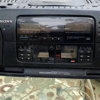 سوني ياباني • راديو مسجل • سي دي معطل
