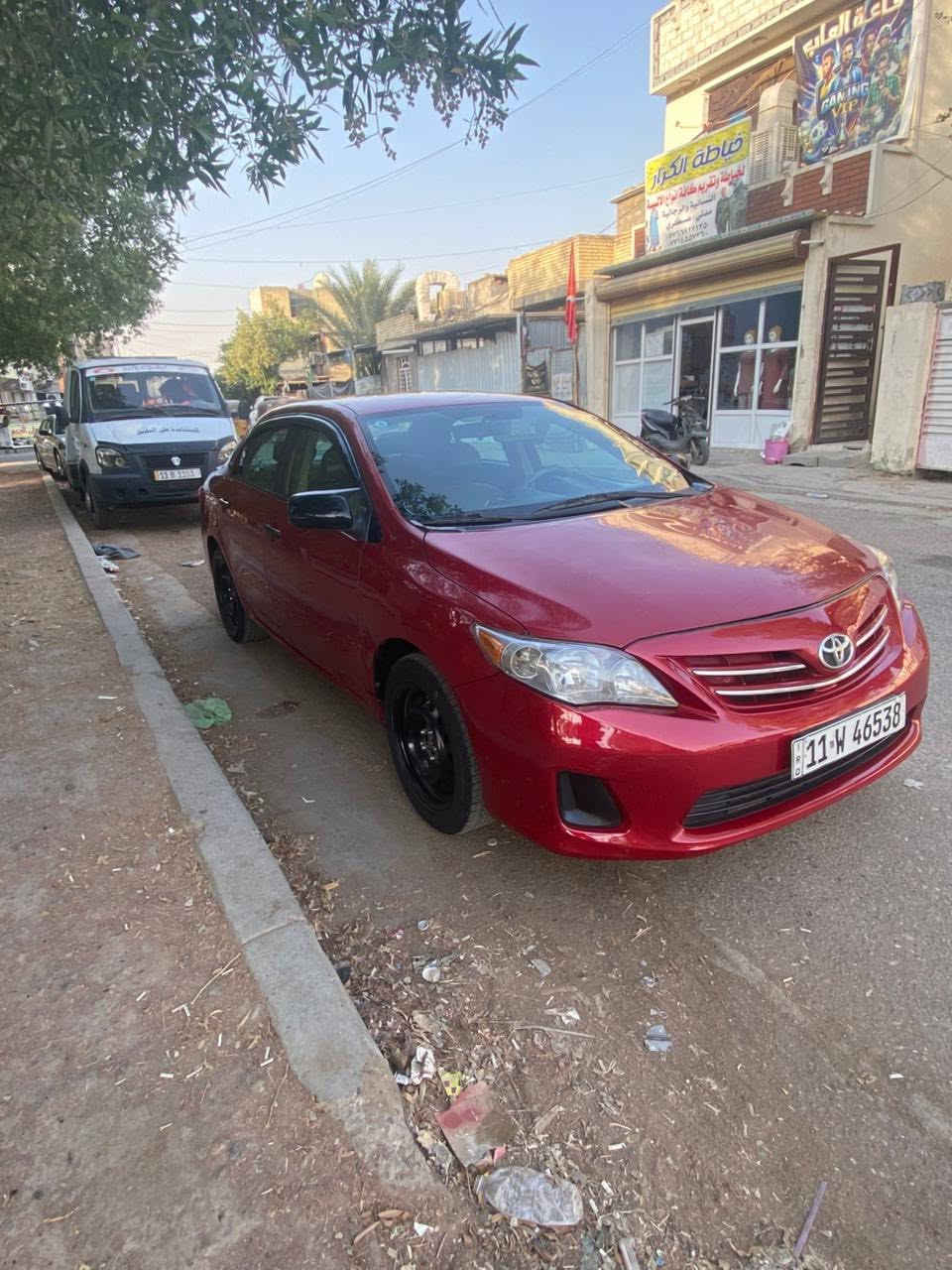 سلام عليكم
‏تئيوته كورله موديل ١٣وارد مريكي 
مكينه وكير وتبريد خير من الله 
رقم بغداد تحويل مباشر 
سعر ٨٣ وبيهه مجال 
مكان السياره بغداد الكاضميه 
رقم ***********
