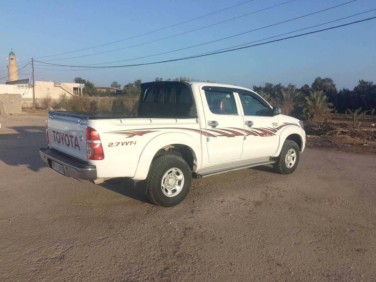 السلام عليكم تويوتا هايلوكس موديل 2014 وارد الساير كويتي اوتماتيك مكفوله كفالة عامه رقم واسط دولي تحويل مباشر مكان السياره واسط الكوت الاستفسار 
***********
