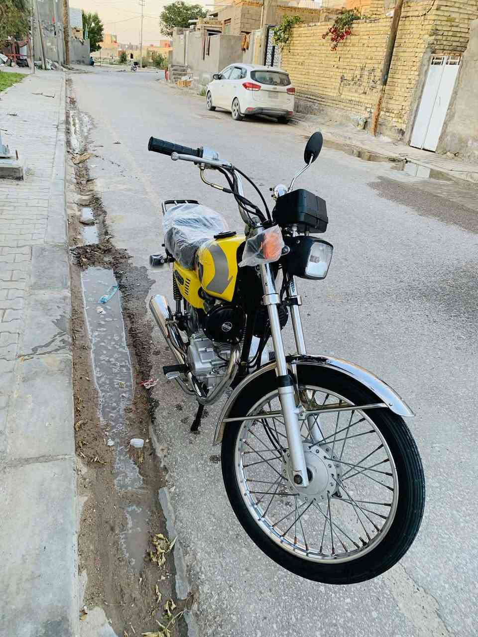 سلام عليكم شباب. 
دراجه للبيع موديل ( 2021 ) تعميره جديد مداور ثاني يوم  وكيله العارضي   السعر  يم Krar Same  راعي دراجه
 ‏‪***********‬‏ مكان مشخاب
