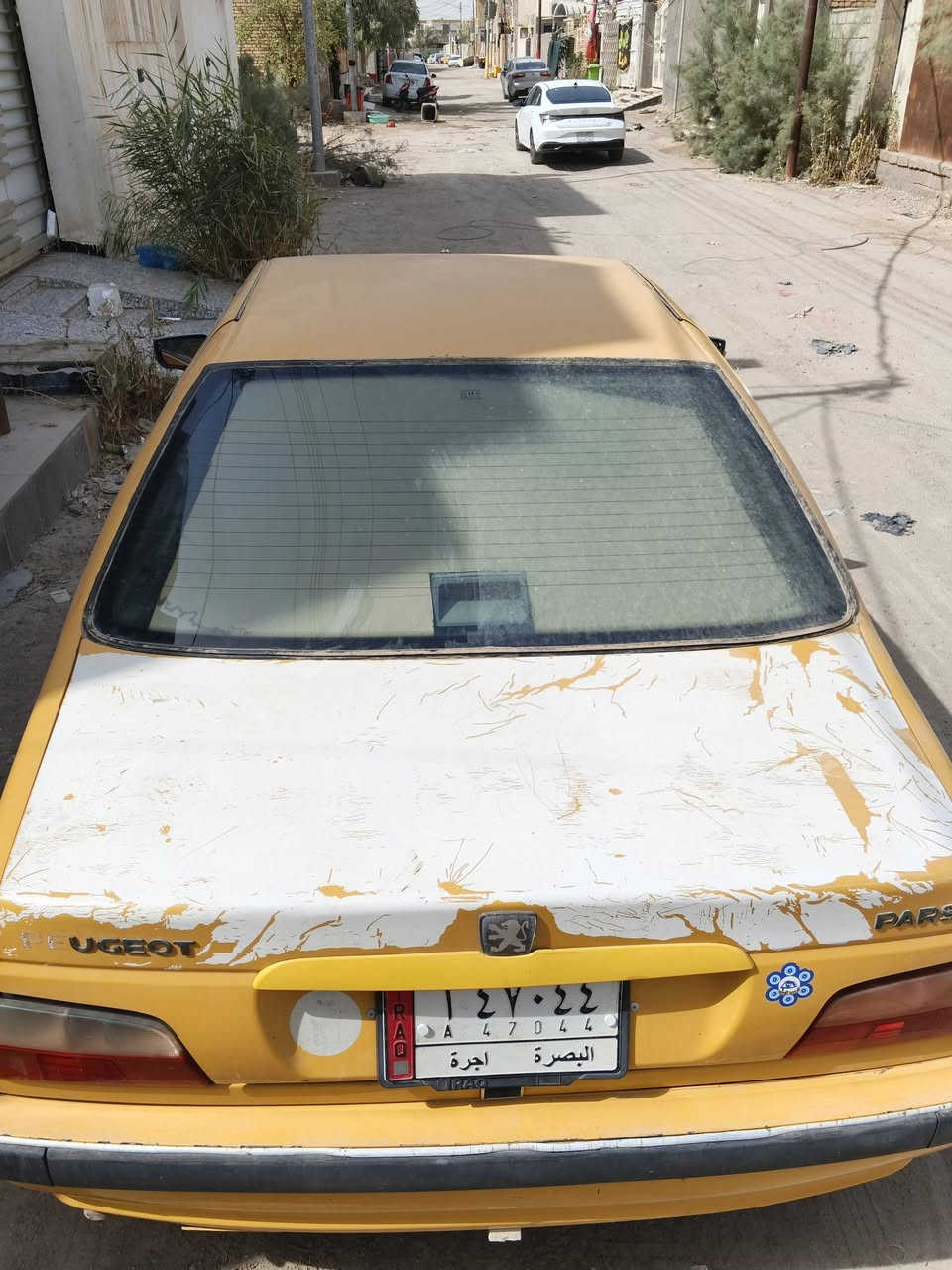 بيجو بارس مديل 12 سنويه ب شهر 9 تصقط 
السياره عوزه شويه ترتيبات تبريد شغال 
كهربائيات شغاله مكان السياره 
ناصريه مركز 
رقم الهاتف ***********
سعر 24 وبيه مجال
