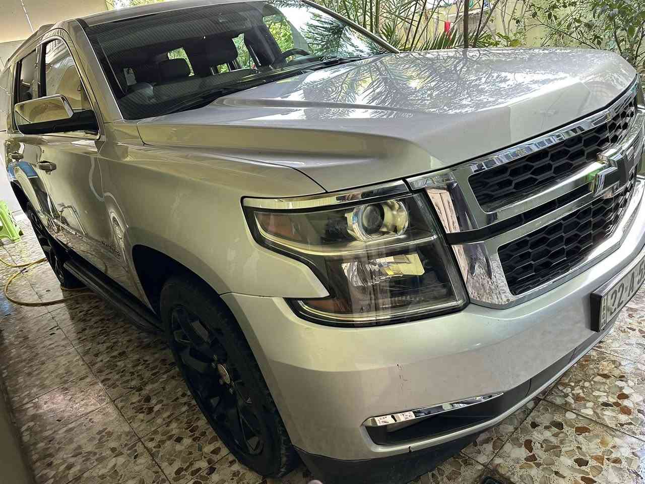 للبيع سياره تاهو موديل ٢٠١٧ رقم اربيل دولي السياره فول مواصفات عده الفتحه حادثه شويه من الجاملغ والباقي كفاله ماشيه ٩١وهذه رقمي ***********
