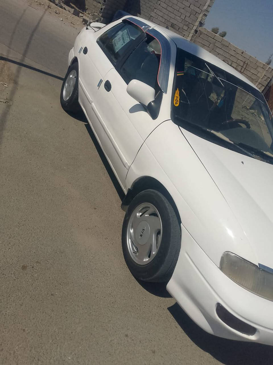 بعد التحية....
سيفية موديل 94 مصبوغه حزام جمالية صدر امامي خلفي نفظ 
مكينة صغيره مفتوح مكفوله الگير كفاله تخم تاير غرفة جيدة جدا رقم بغداد انكليزي بأسمي السنوية ل29 هزه ماساقطة السعر 38وبي مجال العنوان واسط الصويرة ***********
