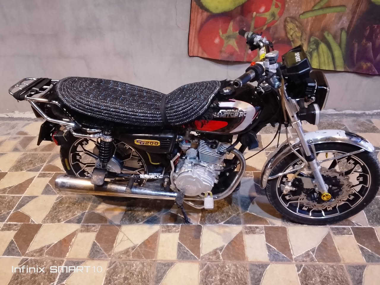 السلام عليكم ماطور نامي برو 24نضيف كامل كلة شغال ماناقصهة شي مكاني خانقين فقط مراوس 19 أو 20 بس نضيف***********
