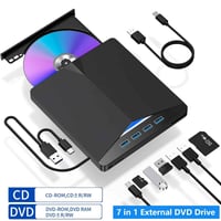مشغل أقراص • هاب USB • قارئ SD/TF