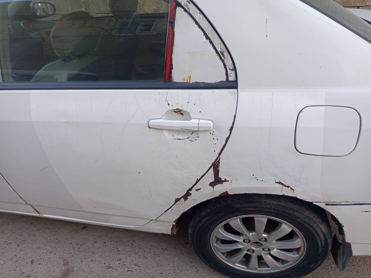 بي واي دي جي ثري 2012رقم قادسيه الماني سياره قطره صبغ مابيهه بس الطخه البيهه موضحه بلصورر
صدر جديد كير اوتو مال وارد هسه شاده 

محرك بي خيط تبخير بس الحمدالله خير من الله عندي بيهه وكاله عامه مطلقه يعني تحول احولك سعرهه 46ورقه بيهه مجال مكان السياره بغداد البلديات التواصل على هاذا الرقم ***********
