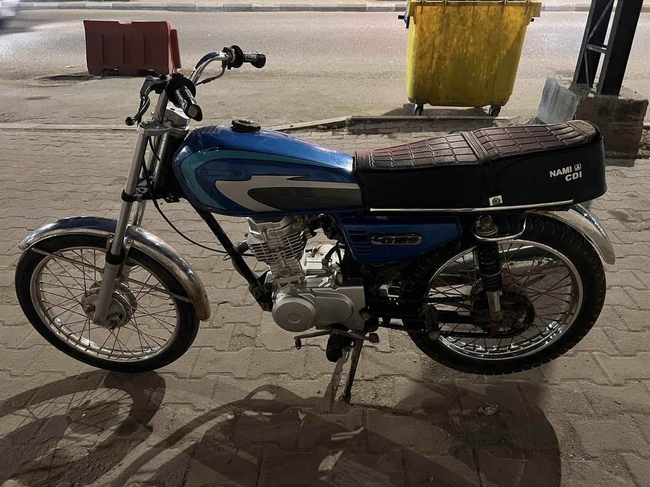 دراجة ايراني نامه اصلي محرك ما مفتوح سعرها 550 وبيها مجال للشراي رقمي ***********
