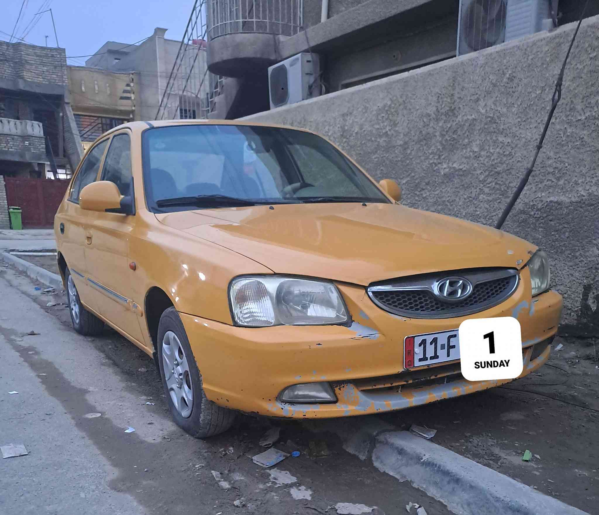 السلام وعليكم فيرنه 14 معيوده بيه ضربه بل بنيد  ودعاميه شبر تقريبن والباقي مكفول عام كير مكينه صدر جاهزه مابيه شي باسمي مصفره  هيه غرامه صدر كله جديد تايرات جديد جاهزه الشغل بغداد الامين السعر ٧٢ وبيه مجال ***********
