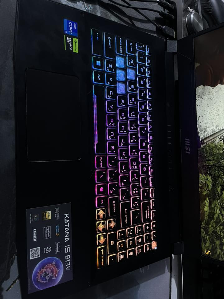 السلام عليكم شلون الشباب
لابتوب MSI KATANA  للبيع نضيف كلش شخصي  
مواصفاته
 i7-13620H
Ram 16 DDR5 
Hard 1T NVME
RTX 4050 6G 105W خام 
Screen 144HZ 

السعر مليون و 150 الف جهاز كلش كلش كلش نضيف مكاني بغداد 
للاستفسار متواجد واتساب ***********
