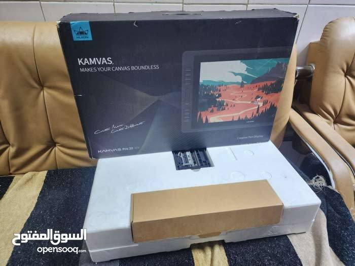 شاشة الرسم الاحترافية
Huion Kamvas  pro 20 inch 
للبيع..
* الحجم 20 انج
* قلم رسم تحسس عالي 
* خاصة للمصممين والرسامين
* تربط مع جميع اجهزة الكومبيوتر واللابتوب
* تربط HDMI و دسبلي بورت

مستخدم قليل جدا 
السعر 500 الف 
للتواصل ***********
