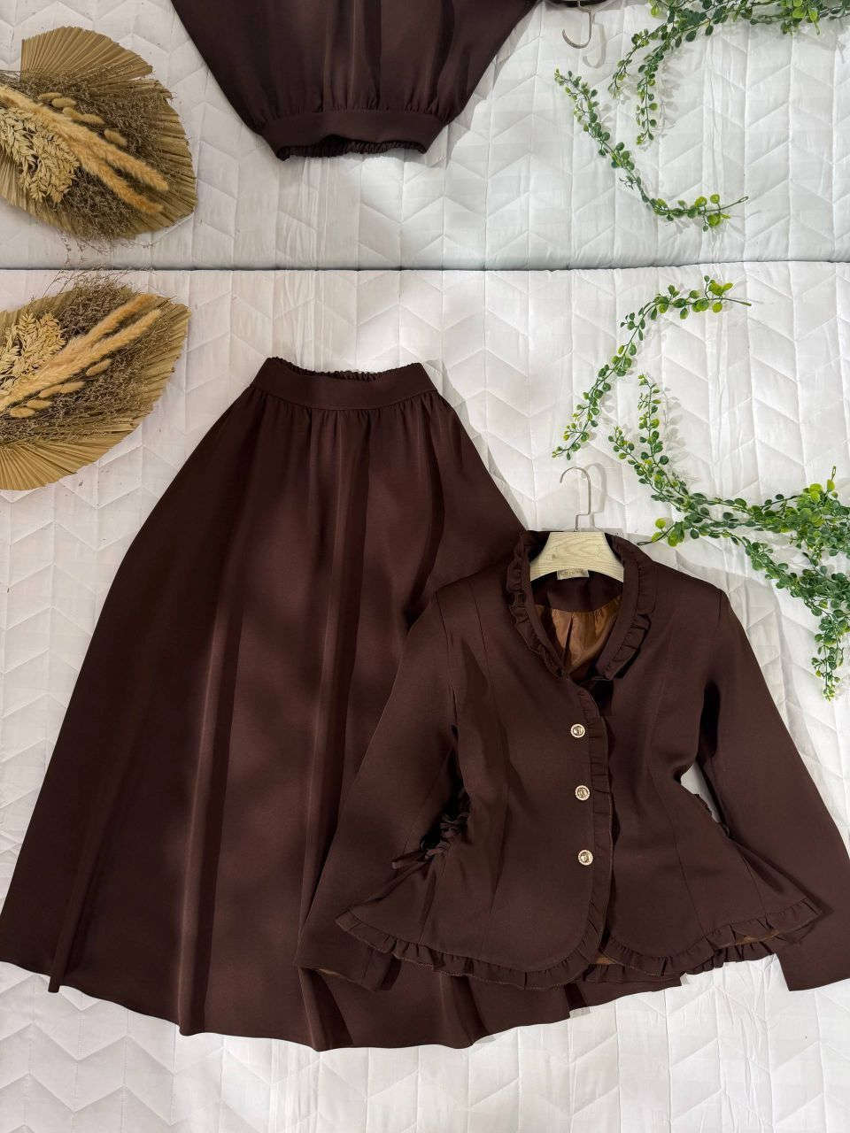 قميص مع تنورة

📐القياسات المتوفرة:38-40-42-44-46-48


**إذا كنت صاحب هذا الإعلان وتريد حذفه لأي سبب، رجاءا أرسل رسالة إلى الدعم الفني**