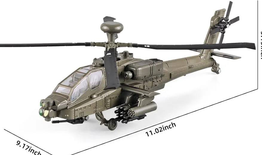 للبيع هليكوبتر هجومية من طراز AH-64 Apache، مصنوع من خليط معدني وبلاستيك حجم 1/64


**إذا كنت صاحب هذا الإعلان وتريد حذفه لأي سبب، رجاءا أرسل رسالة إلى الدعم الفني**