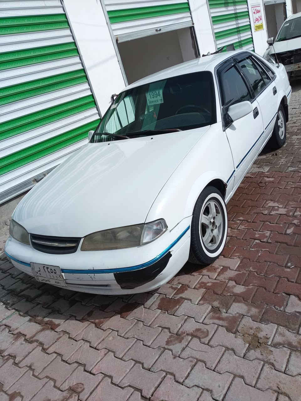 برنس فراشه موديل 1996رقم بغداد مميز فول اوتماتيك تايرات جدد حته لسبير  خارج داخل حلو سنتر لوك شغال كهربائياتها كلها شغاله بدون خياسات فيتبم جديد
نوزلات جدد
باتري جديد
دينمو جديده
 عنوان الانبار خالديه قرب مركز شرطه ‏‪***********‬‏  سعر 36،
