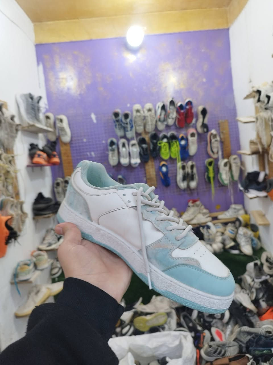 السلام عليكم
 أحذية بالة نضيفات شلعة كاملة ابيع القطعة على 3000 مابيع قطعة قطعتين شلعة كاملة من 100ـ250قطعة 
والي يريد يجي يشوف بعينه 
المكان الديوانية قضاء الشامية 
سبب البيع ؟ عدم التفرغ


**إذا كنت صاحب هذا الإعلان وتريد حذفه لأي سبب، رجاءا أرسل رسالة إلى الدعم الفني**