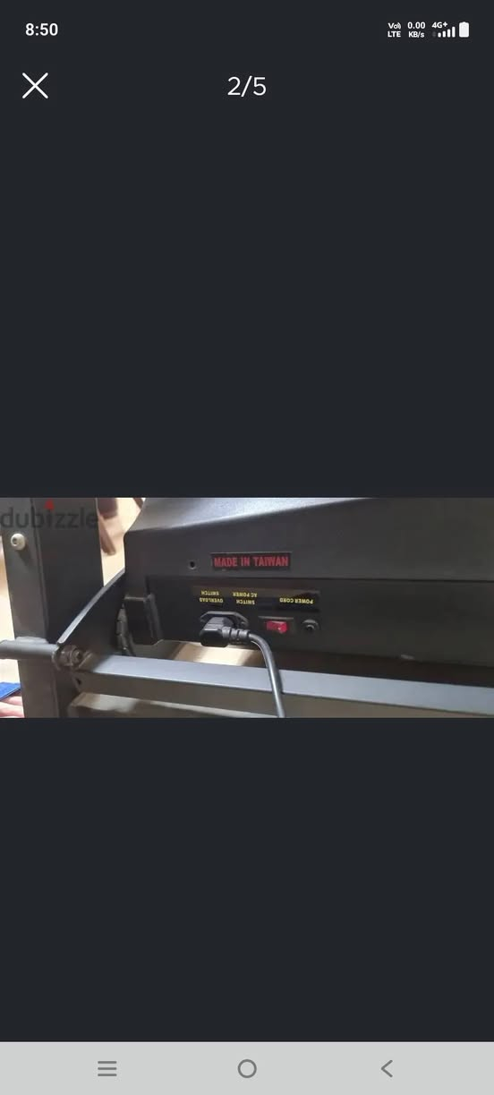 صنع في تايوان و يتحمل وزن حتى ١٣٠ كجم و الموتور 2.5 حصان
 و الموديل ST6800

مهندس عمر عماد 
01152004131


**إذا كنت صاحب هذا الإعلان وتريد حذفه لأي سبب، رجاءا أرسل رسالة إلى الدعم الفني**