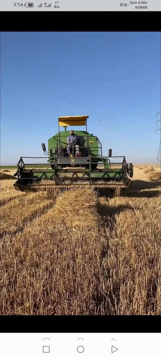 السلام عليكم حصاده للبيع جوندير موديل 88 شرط لاصبغ ولالحيم تواير4 جديد رقم نينوى انكليزي ***********
