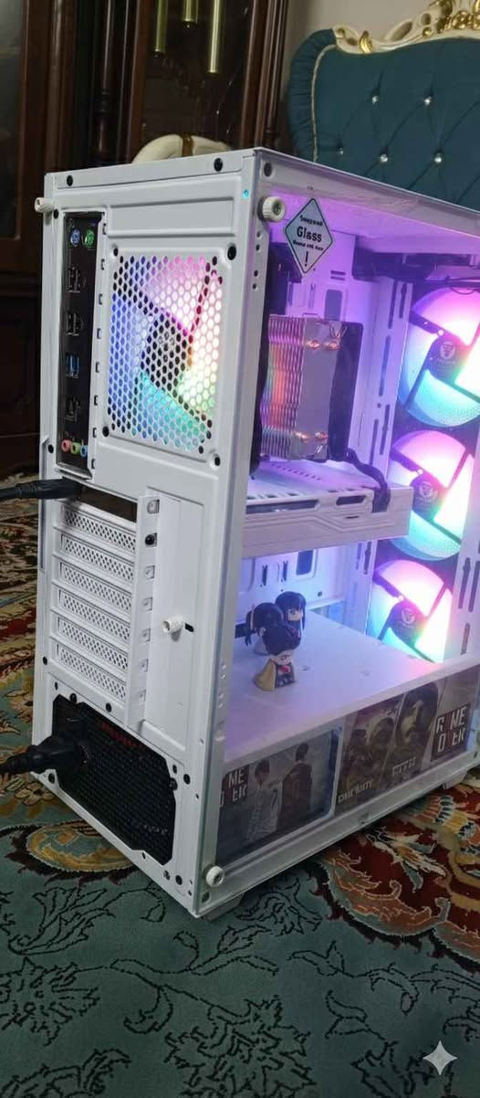 ⚪️ التميز باللون الأبيض.. تجميعة "White Edition" متكاملة! ⚪️
​لكل محبي الأناقة والأداء المتوازن، تجميعة جديدة بمظهر وترتيب جميل، جاهزة لتلبي احتياجاتك في الدراسة والعمل والألعاب.

​⚙️ المواصفات التقنية:
CPU: Intel Xeon E5 2630 v4 (10C/20T)
GPU: RX560 8g
M.B:  X99
RAM:16 GB DDR4
Storage1/256 SSD
PSU:550W MASS
Case: Fan Tuch ابيض

​🔥 مميزات إضافية:
​✅ الحالة: التجميعة جديدة بالكامل وليست مستعملة.
✅ النظام: منصب عليها Windows 11 مع كافة التعريفات والبرامج الأساسية (جاهزة للعمل فوراً).
✅ الشكل: ترتيب كابلات (Cable Management) احترافي ومظهر أبيض ناصع.
​💰 السعر:
​370 ألف دينار فقط! (مع مجال بسيط للشراي ).
​🚚 التوصيل: متوفر لجميع المناطق. بغداد, العراق


**إذا كنت صاحب هذا الإعلان وتريد حذفه لأي سبب، رجاءا أرسل رسالة إلى الدعم الفني**