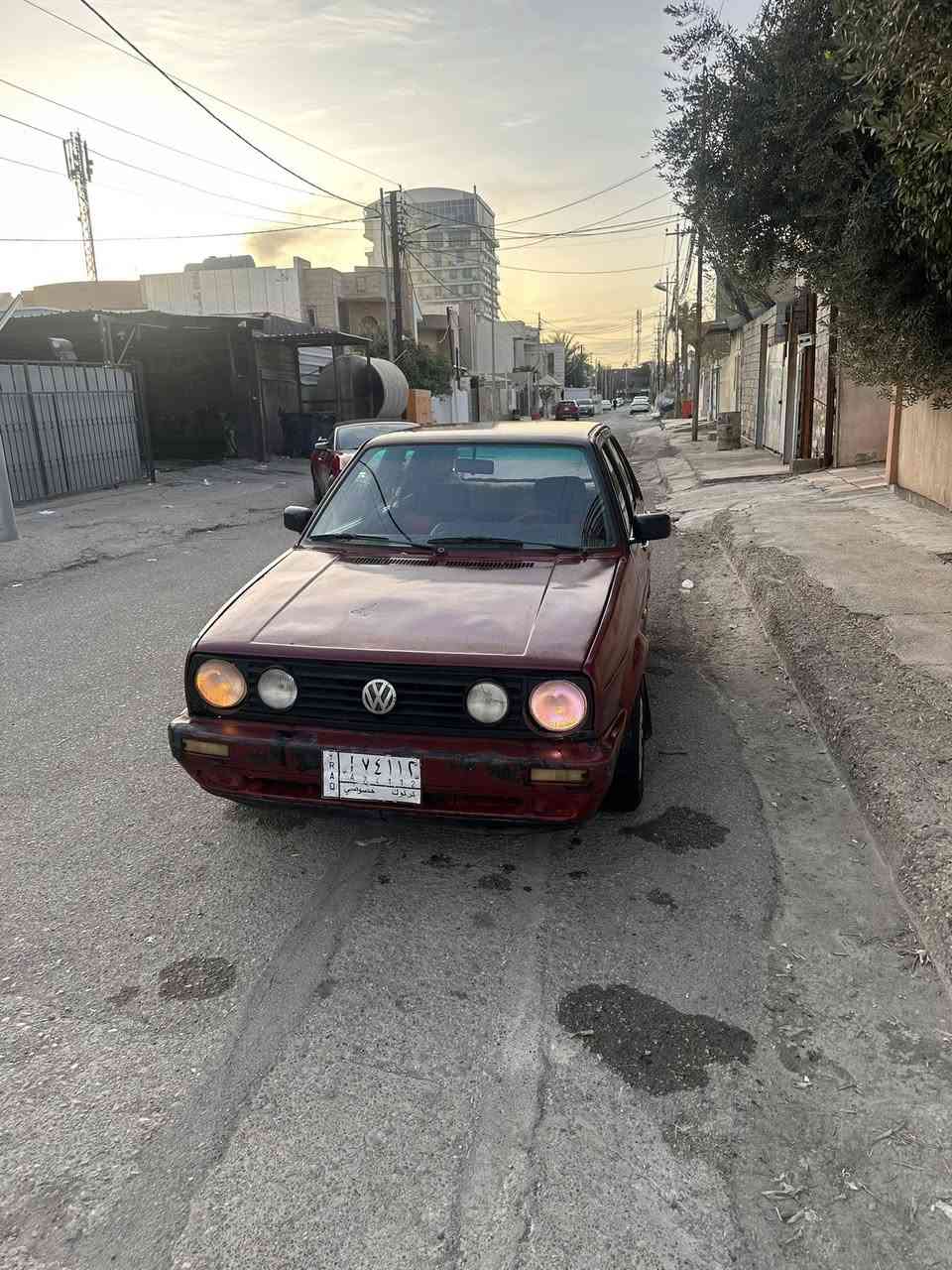 سلام عليكم سيارة كولف للبيع 1991 بيها نقوصات شويه وصاحبه موجود السعر 15 بي مجال ***********
