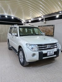 باجيرو ٢٠١٠ • أبيض صدفي • كشنات جلد