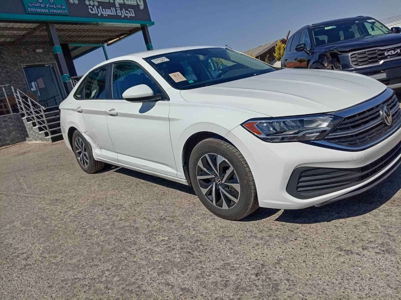 بسم الله الرحمين الرحيم.                                 

نوع السيارة🚘✅ . VOLKSWAGEN JETTA S   الموديل 2024.                  

السيارة موجود ✅بالاردن  🚗المنطقة الحرة الزرقاء                    

الضرر واضح بالصور ✅ارباك بردة  🚘السيارة تشتغل وتمشي.   

الاستفسار او التصال  على الرقم واتساب  ***********             

او مراسلة واتساب على الرقم الاردني 009627970780658. 

عنوان المعرض🛣️🛣️⬅️شارع 18 شمال النطقة الحرة

ملاحظة🚦✅السيارة تدخل  كلمن لديه كتاب شهداء معفية من الجمرك والرقم)🚘🚘🚕🚙🚙🛻🏎️🏎️✅

