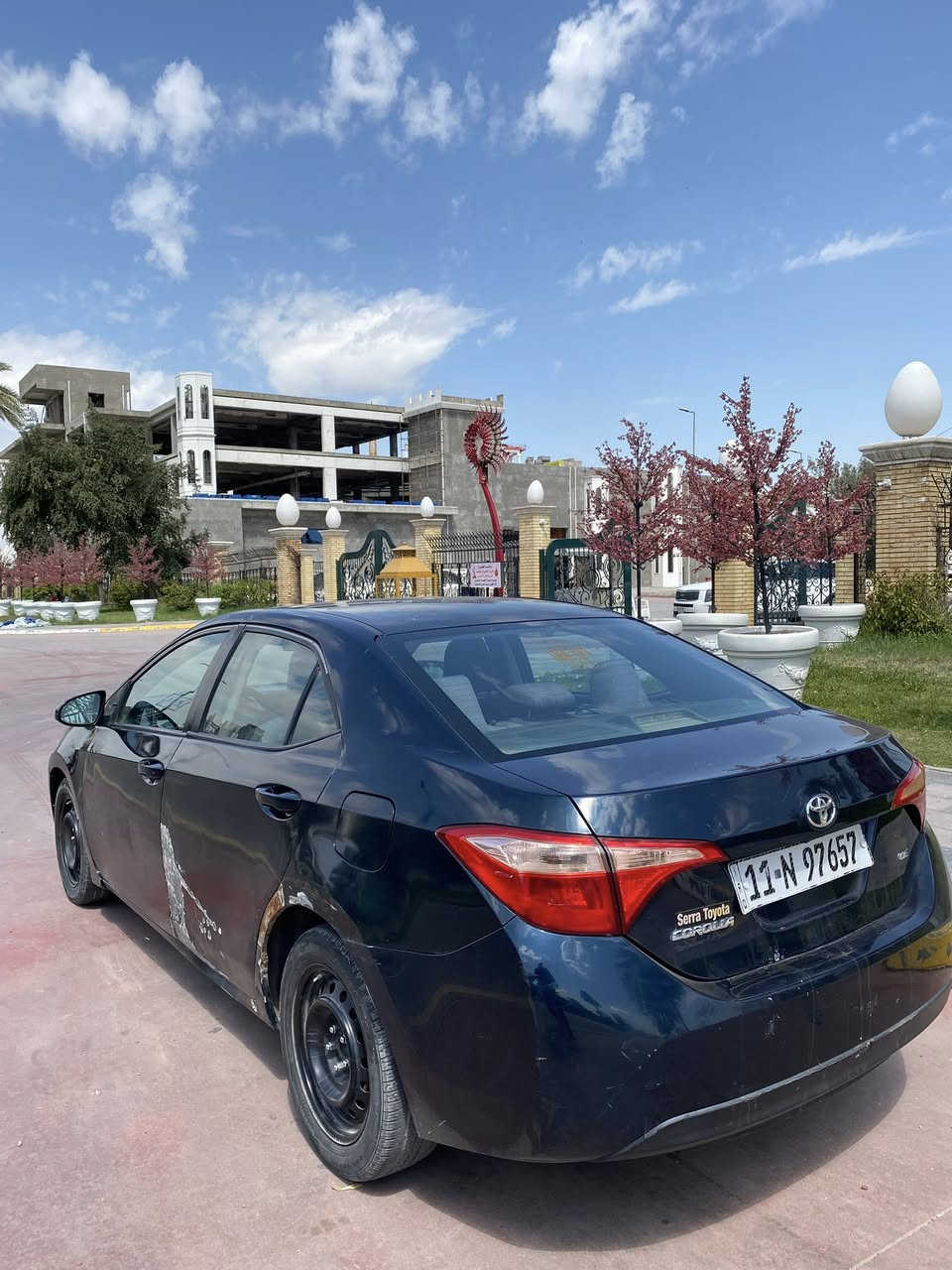 كورلا ٢٠١٩ ماشيه ١١٧ رايدها ب١٠٠ حادثها بغداد اكثر من قطعة وبامريكا بابين وجاملغ بدون مواصل للشاصي ومصبوغه حزام 
*********** مكاني بغداد
