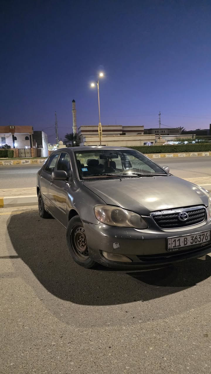 تحية طيبه
كورلا 2006 وراد امريكي ضرر امريكا جاملغ خلفي بدون دواخل السياره مصبوغه عام بدون ضرر فقط ضرر امريكا رقم بغداد الجديد بأسمي تحويل ثاني يوم  سياره كاعده وجاهزه مايرادله مصرف مشط ستيرن جديد صدر جديد هوايه شغلات مبدله جديده بيه 
كير محرك كفاله تبريد كهربائيات كلها شغاله 
***********
