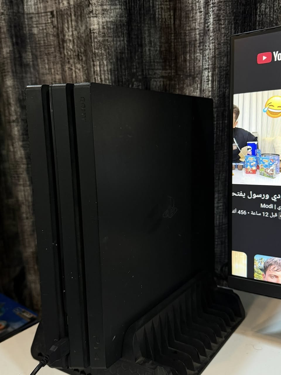 سلام عليكم 
بلي4 برو ( برووو ) مو سلم مساحة الجهاز 1 تيره ( 1000 كيكه ) الجهاز ويا جوستكات 2 وقاعده مال بلي وقاعده مال يدات و 4 اقراص ( فيفا ، سنايبر ، كول اوف ديوتي ، سباق سيارات ) و اكو حساب بالجهاز بي 223 لعبه 🛑 صارف ع الحساب 3 ملايين الله شاهد 
الجهاز ممفتوح سعره 450 وبي مجال 
اكو شاشه 100 هيرتز حجمها 24 استعمال شهر سعرها 150 وبيها مجال 
واكو يوبي اس يطول ساعه تشغيل جديد استعمال ايضاً شهر سعره 100 الف قفل مكاني الشعب شارع الصحه ***********
