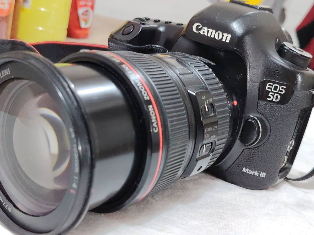 5dm3 كاميرا كانون
مع عدسة 24.105 فول فريم ريد لاين
يوجد توصيل جميع المحافظات *********** وتساب ديوانية, القادسية
