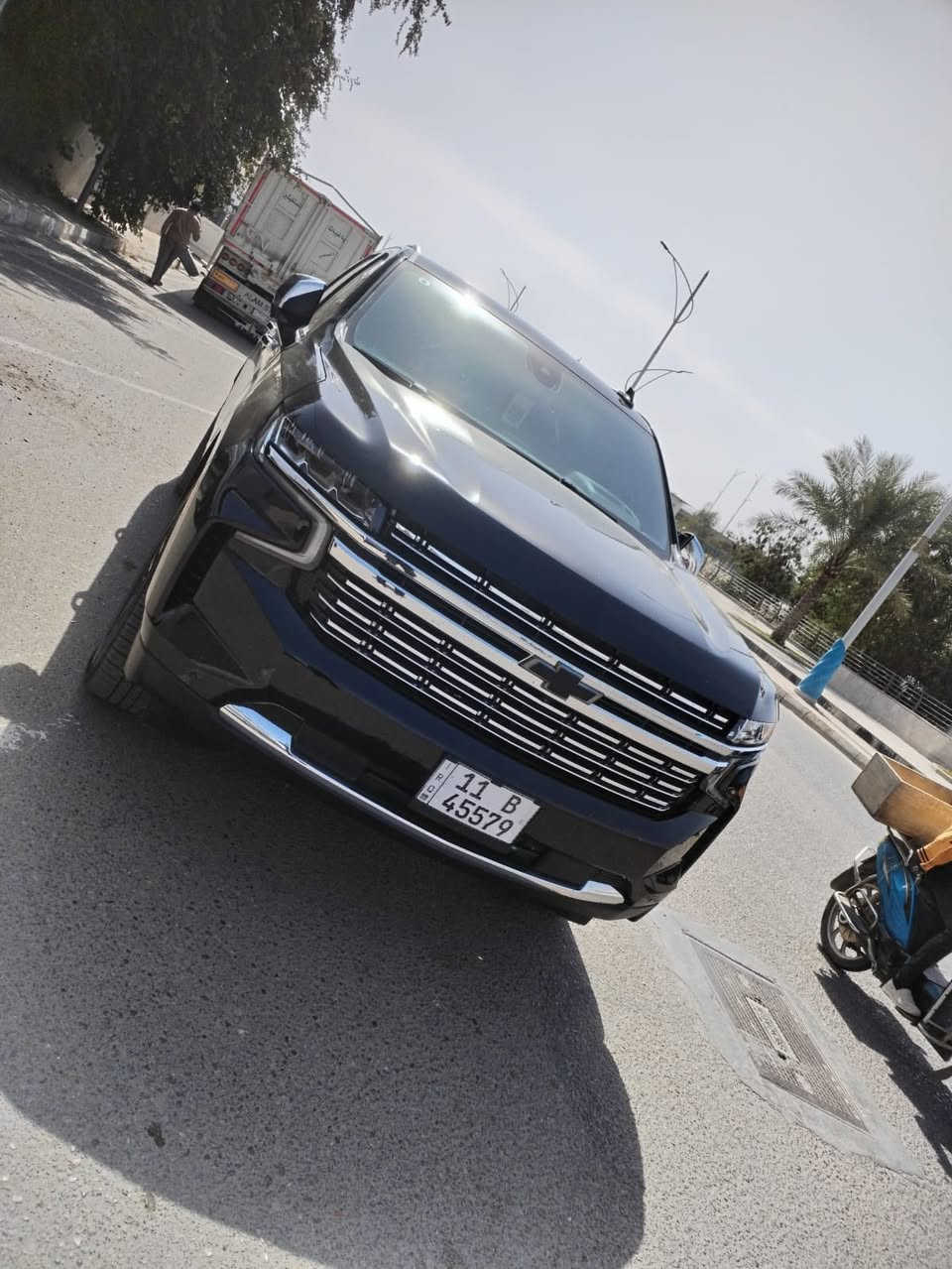 بسعر مناسب جدا جدا  
430 وبيها مجال 
تاهو 2023 برايمر فول 
اعلى مواصفات 1/1
جكات
داتا شو (عرض على الجامة الامامية)
بانوراما
كامرات 5 محيطية 360 درجة
٣ شاشات
عدادات شاشة دجيتال
رادار امامي + تحديد مسار
رادار جانبي + نقط عمياء
دوسات كهرباء + انارة led
‏BOSE سستم صوت
ثلاجه
كشنات جلد بيجي خزن ميموري + هزاز كشن تبريد تدفئة كشنات امامي + خلفي تدفئة
‏usb,hdmi,typeC منافذ شحن
ويل حجم ٢٢ بلاك ادشن
اشاير مري + مري شفط + هيتر مري جنطة كهرباء + ستيرن كهرباء
سايد بريك بصمة
داخل حمصي  + صاج ملكي
حساس امامي + خلفي
فور ويل
وباقي المواصفات المعروفة

رقم بغداد جديد دولي 
ممشى قليل مماشيه هواي 
تحويل ثاني يوم
محرك5300 على وضع شركه سياره جديده وسعر مناسب 
سياره بيه صبغ باب خلفي بدون دواخل اثر طخه خفيفه وشويه من جاملغ نص فقط بدون دواخل بدون ايرباك سياره كله علوضع شركه لباقي 
السعر :: 430 وبيها محال  
مكان السيارة | الفلوجه كورنيش 
 الاستفسار
*********** 
      ***********
