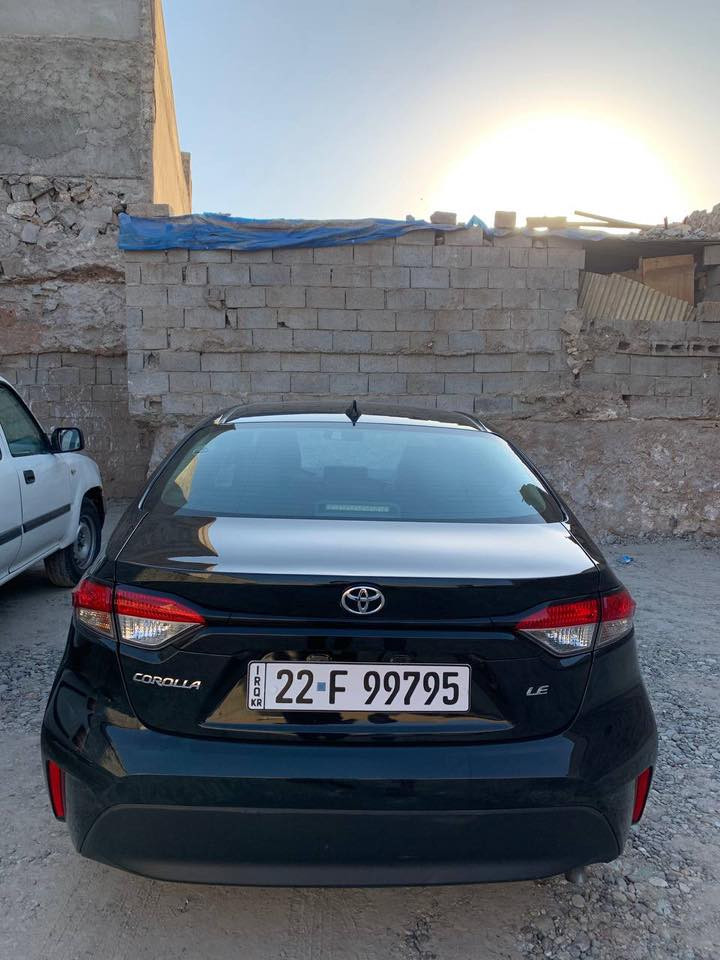 TOYOTA COROLLA 2023
٣٠هەزار مایل ڕۆیشتووە 
مواسەفاتLE
یەک بستی سبووغە خوار رەقەمی بێ ژوورەوە
کۆبۆنی مەوجوودە
*********** 
157 و مەجالی کەم
