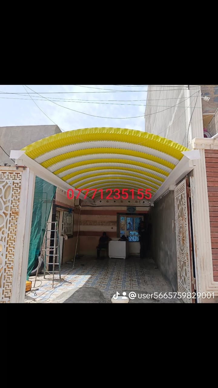 يتوفر لدينا 💕  💕  مضلات  حديثه( كي سبان***********

***********
  جميع الاحجام والقياسات والألوان ⛓🪓(باسعارتنافسية)
معدن مطلي طلاء حراري ومقاوم للحراره العاليه والامطار ☔🌡⛱⛱⛱⛱⛱
ونعمل ساندويج بيوت⛪ ومحلات وكافة اعمال السندويج

تفاصيل سقايف
1. الكي سبان 0.5
2. الحديد بوري مربع 4انج × 2 ملم
3. الصبغ اساس رادليت رصاصي 
4.صبغ الأوان السواقي حسب طلب الزبون 
5.  الكي سبان  16 لون حراري 
6. الكي سبان مقاوم لدرجات الحرار 
7 . جمع المواد تركي المنشئ
8. كل هذه المواصفات 
َ9  كرسته وعمل
