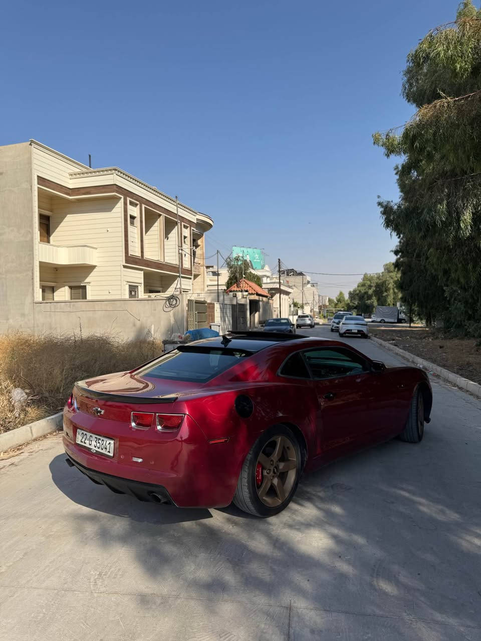 للبيع او مراوس
كمارو 2012 فول الفول
RS
اربع كيجات
سلايت
تشغيل عن بعد
سماعات boss
كامرة خلفي
كشنات كهرباء
وباقي مواصفات معروفة
صبغ حزام 
كير مكينة شرط
جام امامي بلورايز
طخم امامي خلفي شرط
تخم تايرات وتخم وياله جدد 
ادامة كاملة للمكينة من بلكات نوزلات مجاول فيتبم دهن كله جديد
رقم اربيل جديد سنوية جديدة تحويل او وكالة
*********** موصل, نينوى
