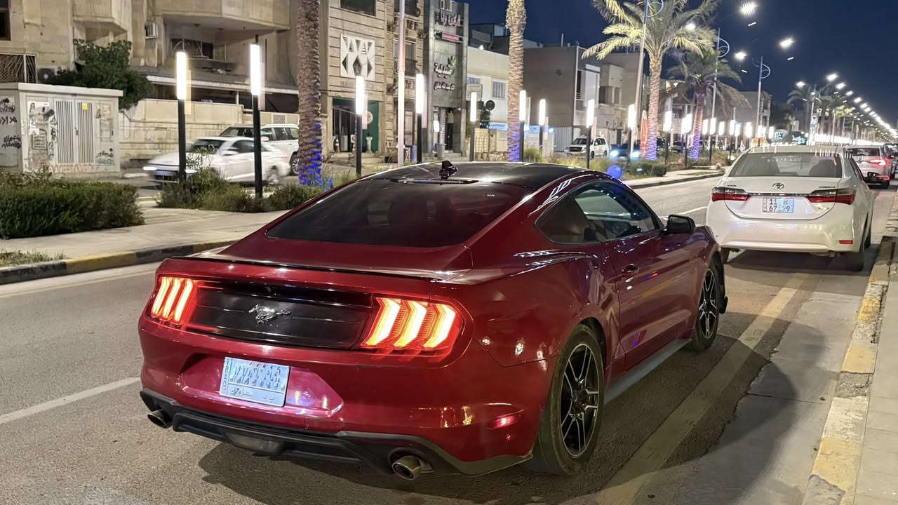 موستنك ايكو بوست تيربو 10 نمر 2021 
مرقم بغداد كامل السيارة باسمي
ماشية 22 الف
لون الكرزي يجي بس بال 2021
بلاك اديشن تجي قمارة ومري سود
بجم ماك وان 
بنيد وجاملغات اماميه ثنيناتهن مبدلات
وضعيات قيادة 5
وضعيات ستيرن 3
شاشة جبيرة كار بلي
تحديد مسار
نقطة عمياء
شفتات ستيرن
كشنات كهرباء
رادارات جانبية امامية
رادارات جانبية خلفية
تشغيل عن بعد
تنزل الجامات عن بعد مانع تصادم
حساسات خلفية
السعر 174$ وبيها مجال وترهم مراوس 
للتواصل : ***********
