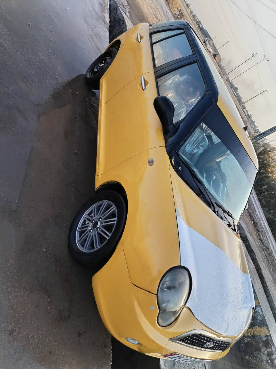 سلام عليكم ليفان للبيع مديل 2011 تكسي رقم بغداد انكليزي مصفره هيئة وغرامات السياره كفاله عامه مصبوغه حزام أثر جراد سعر 38 مجال قليل ***********
