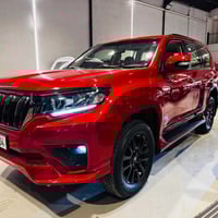 للبيع برادو VX  موديل 2022  ماشيه 18100 الف كيلو  ضمان ساز  مكفوله  ال...