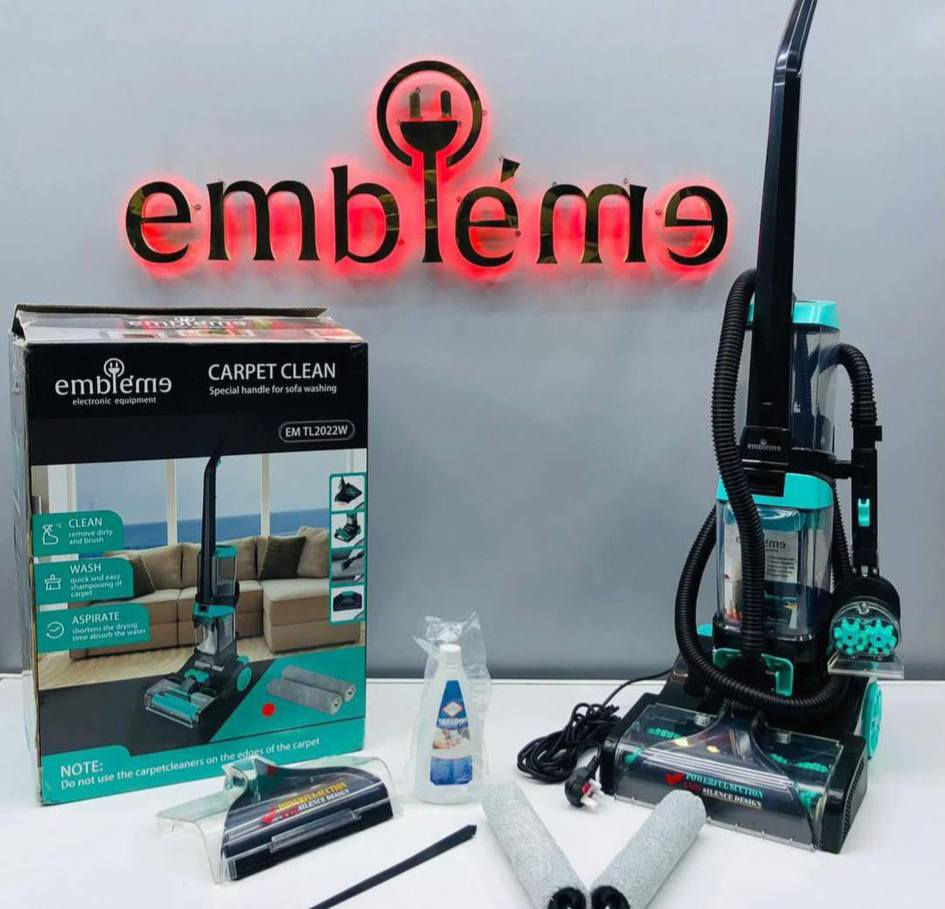 غساله زوالي من شركه embleme جديده ماستخدمه بس مرتين فقط ومع كل الملحقات بعدها بل كارتون  نفس الي بلصوره بلضبط والي يريد ادزله صورها السعر خاص للاستفسار 
كورك: ***********
اسيا:***********
