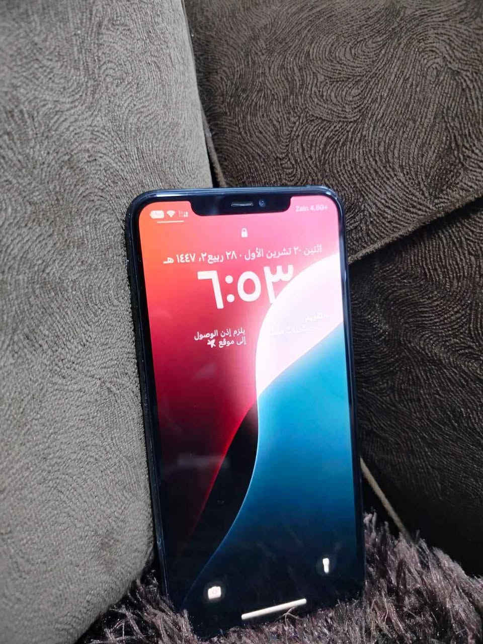 ايفون 11برو ماكس ذاكره 64 دبل سيم كرت zza
نموذج M امريكي مبدل بطاريه بلادي وفيس ايدي واكف شاشه بلادي 3 طوبات كامرات فول كل عيب مابي شرط وضمان سعرها 300 او مراوس حسب قناعه *********** مكاني كركوك حي الواسطي
