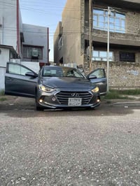 يونداي إلنترا 2018 جاهزة 100%  حادث (جام لغ + بنيد)  بدون دواخل ✅ محرك...