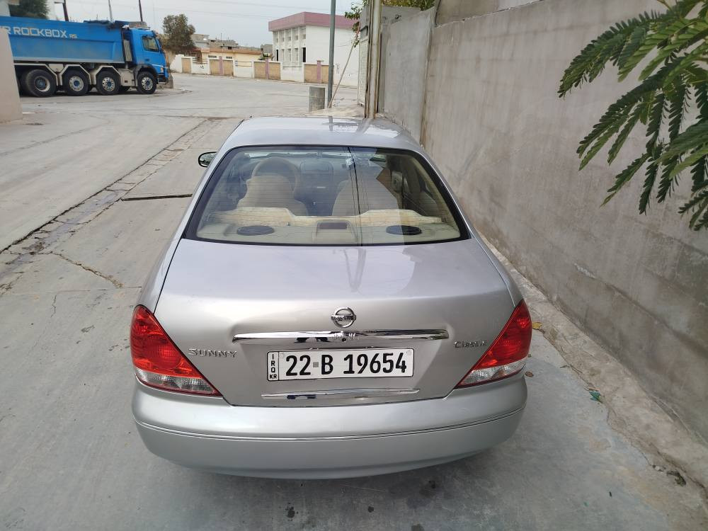 نيسان صني ياباني موديل 2009 بدون صبخ سياره جاهزه سنويه جديده مكان كركوك سعر 100
*********** كركوك, العراق
