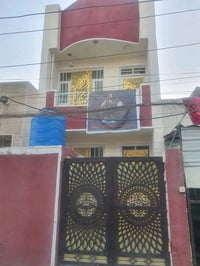 بيت نظيف ٧٥ متر للايجار طابقين ٣ غرف نوم كبار مع استقبال ٧ متر حمام عد...