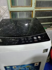 غساله نضيفه شغاله الله شاهد جديد بس الجتفيت بي خلل بسيط المكان البلديا...