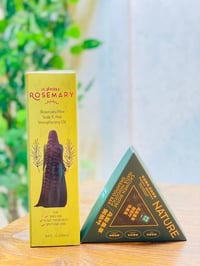 ايقاف التساقط • لانبات الشعر • زيت اكليل الجبل