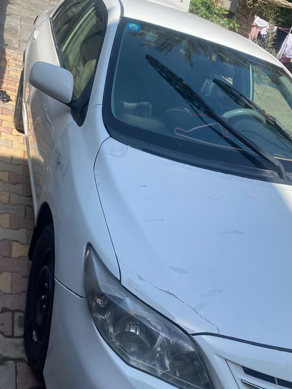 كورلا شركه عامه ٢٠١١ سياره جاهزه بيها ثلاث قطع صبغ بدون دواخل ابيعك حزام محرك كير تبريد كهربائيات كله شغال تايرات جيده رقم جديد سنويه جديده سعر ١١٥ وبيها مجال قليل مكان سياره ابي غريب رقم  الهاتف ***********
