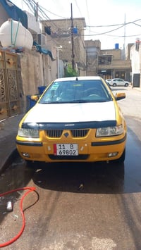 سمند موديل ١٢ سيارة خير من الله مكينه وكير جدد  منضومة تبريد هسه شادهة...
