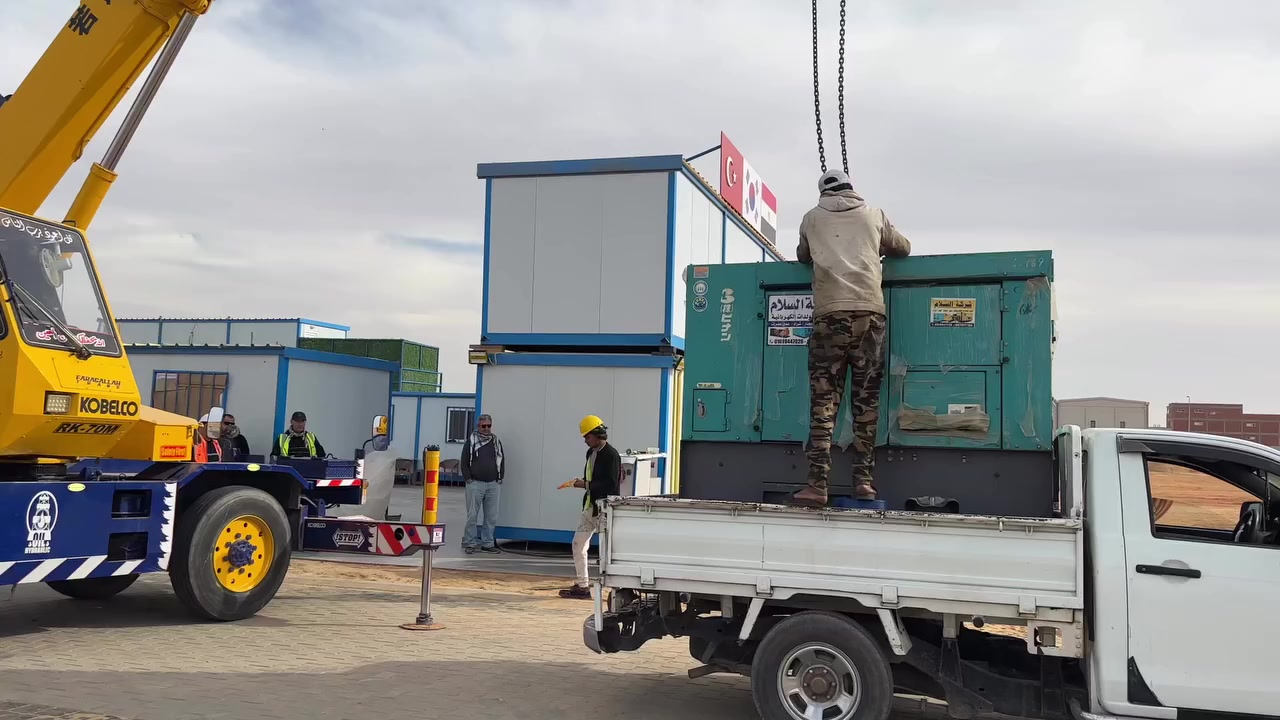 شركة السلام لإيجار المولدات الكهربائية جميع القدرات لخدمة المواقع و المصانع و الشركات و مواقع التصوير و الكرفانات الهندسية 
احدث المولدات في عالم الطاقة ⚡️
عازلة للصوت تماما 🔇

شركة السلام هتنور مكانك 🇪🇬  ⚡️
للاستفسار يرجي التواصل علي☎️ / 01013677200
01019447026


**إذا كنت صاحب هذا الإعلان وتريد حذفه لأي سبب، رجاءا أرسل رسالة إلى الدعم الفني**